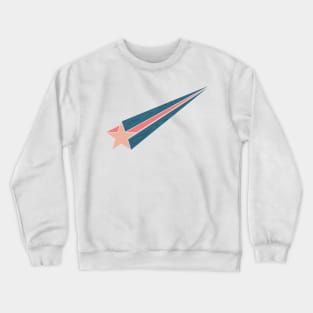 blue and orange Star fall Crewneck Sweatshirt